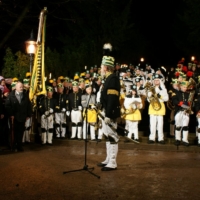 Aufwartung im Park