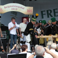 Fleißig sägen