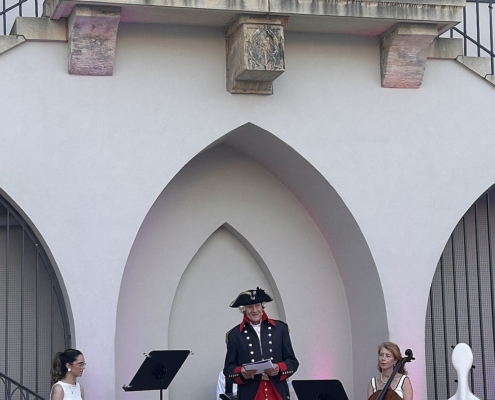 Siegismund August Wolfgang Freiherr Von Herder Vor Seinem Wohnhaus, Knut Neumann